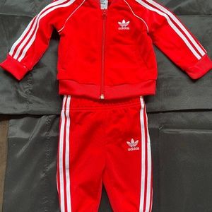 Adidas track suit